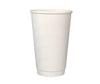 Morning Dew - 16oz Hot Paper Cup - Double Wall - White - D-H16W