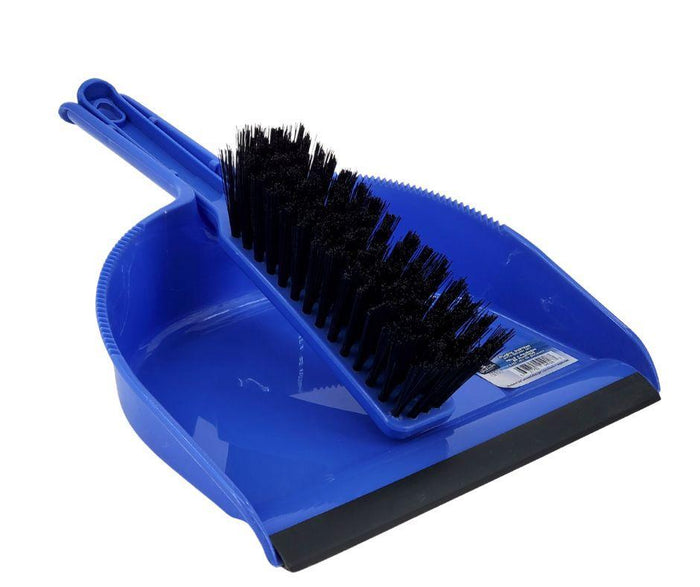 Spartano - Plastic Dustpan with Brush Set - Blue - 4918
