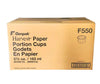 Genpak - Portion Cups - Paper - 5.5oz - F550