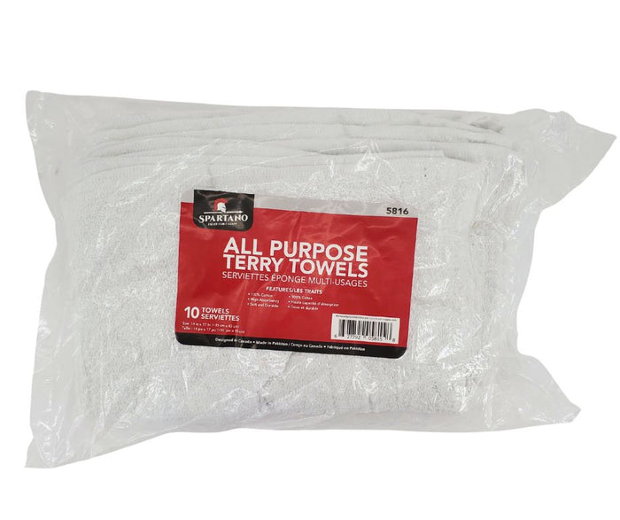 Spartano - 14x17 - Terry Bar Towels - 100% Cotton