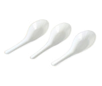 Value+ - Chinese Soup Spoon - White - Retail Pack - RP4008 Value+ - Chinese Soup Spoon - White - Retail Pack - RP4008