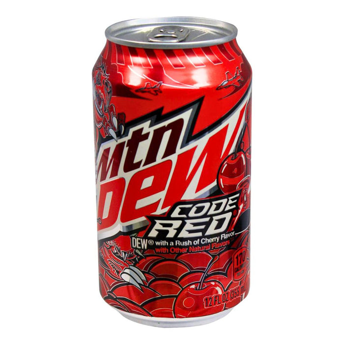 Mountain Dew - Code Red - Cans
