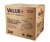 Value+ - Dual Lock - 8in Medium Clear Hinged Containers - CV881