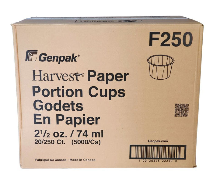 Genpak - Portion Cups - Paper - 2.5oz - F250