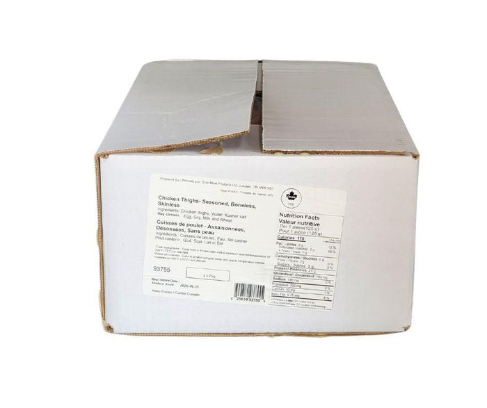 Erie - IQF Chicken Thighs - Boneless & Skinless - Frozen