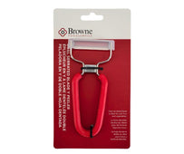 Y Peeler - Dual Serrated, Red Y Peeler - Dual Serrated, Red