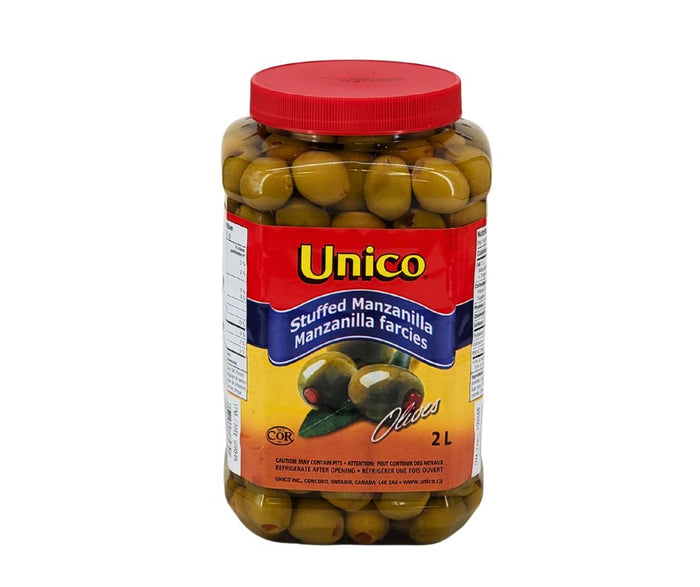 Unico - Olives - Manzanilla - Stuffed - 2Lt