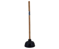 Pro-Fix/Spartano - Rubber Toilet Plunger with wooden handle - 4921 Pro-Fix/Spartano - Rubber Toilet Plunger with wooden handle - 4921