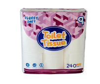 Fluffy Soft - Toilet Tissue - 2 ply - White Fluffy Soft - Toilet Tissue - 2 ply - White