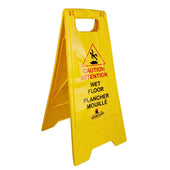 Spartano - Wet Floor Sign - Yellow - 4942 Spartano - Wet Floor Sign - Yellow - 4942