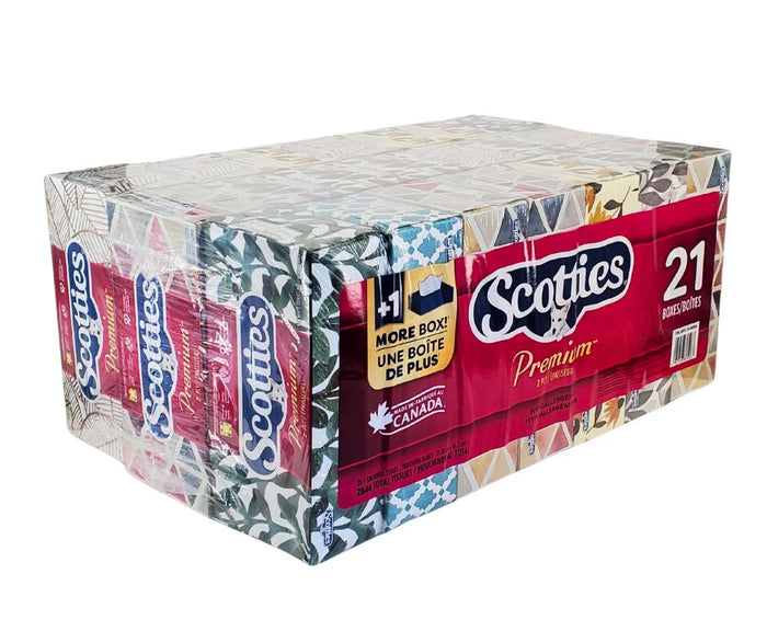 SO - Scotties - Premium 2 Ply Facial Tissue