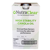NutraClear - High Stability Canola Oil - 17.3Lt NutraClear - High Stability Canola Oil - 17.3Lt