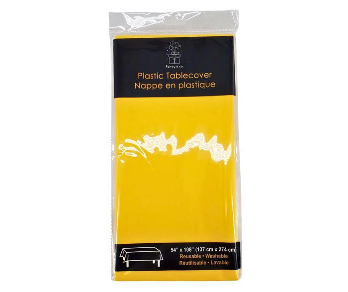 Table Cover - 54x108” Rectangular - Yellow