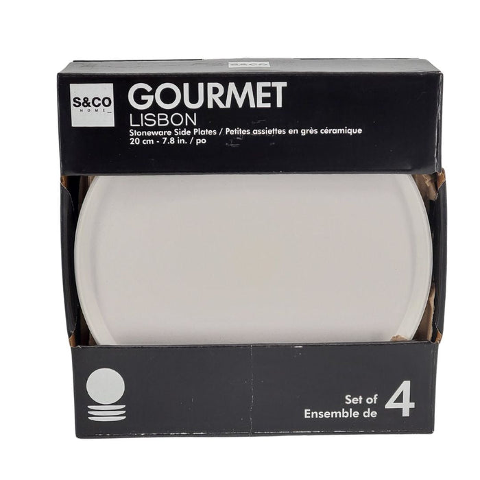 CLR - Gourmet - Lisbon Beige Stoneware Plate 8