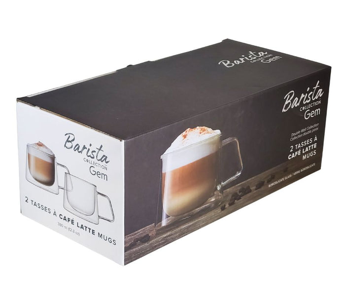 GEM - Cafe Latte Dbl Wall Mug (380ML)
