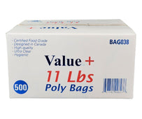 Value+ - Poly Bags - 11 lb Value+ - Poly Bags - 11 lb