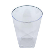 10oz square bottom cup - Clear - CS10 10oz square bottom cup - Clear - CS10