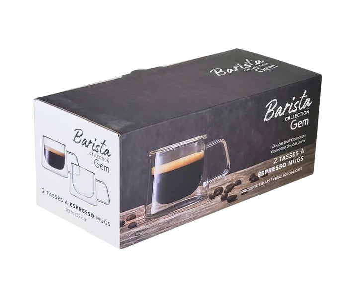GEM - Espresso Dbl Wall Mug (110ML)