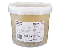 Green Cracked Olives In Canola Oil Green Cracked Olives In Canola Oil