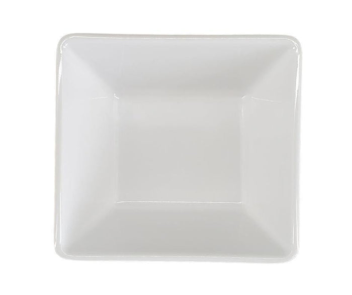 Melamine Square Bowl - White - 4