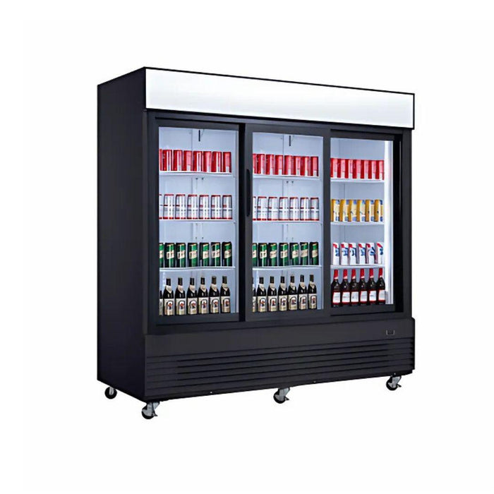 Glacier - Merchandiser Glass 3 Door 78*31*80 -GM-69R