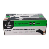 Rhino - NX11 - Black Nitrile Gloves - Diamond - 6mil - Extra Large - 1100XL Rhino - NX11 - Black Nitrile Gloves - Diamond - 6mil - Extra Large - 1100XL