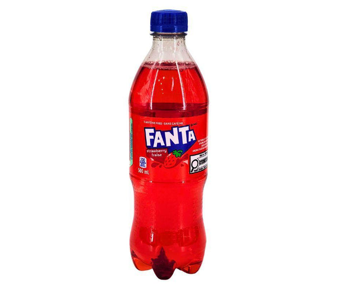 CLR - Coca Cola - Fanta - Strawberry - PET
