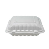 Eco-Craze MFPP Clamshell Container 8x8x2.6 Eco-Craze MFPP Clamshell Container 8x8x2.6