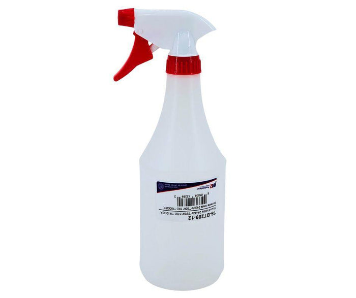 M2 - 24oz Round Spray Bottle w Red/Trigger