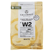 Callebaut White Chocolate Callets, W2 Callebaut White Chocolate Callets, W2