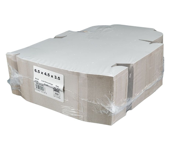 EB - White Cake Boxes - 6 ½x4½x3½