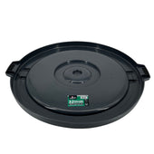 Spartano - Trash Can Flat Lid - 32 Gallon - Grey - 5205 Spartano - Trash Can Flat Lid - 32 Gallon - Grey - 5205