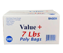 Value+ - Poly Bags - 7 lb Value+ - Poly Bags - 7 lb