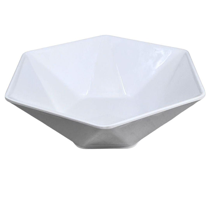 Melamine Hexagon Bowl - 9.1