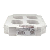 EB - 7 x 7 x 4 - 4 Cupcake Insert - White - 5281I EB - 7 x 7 x 4 - 4 Cupcake Insert - White - 5281I