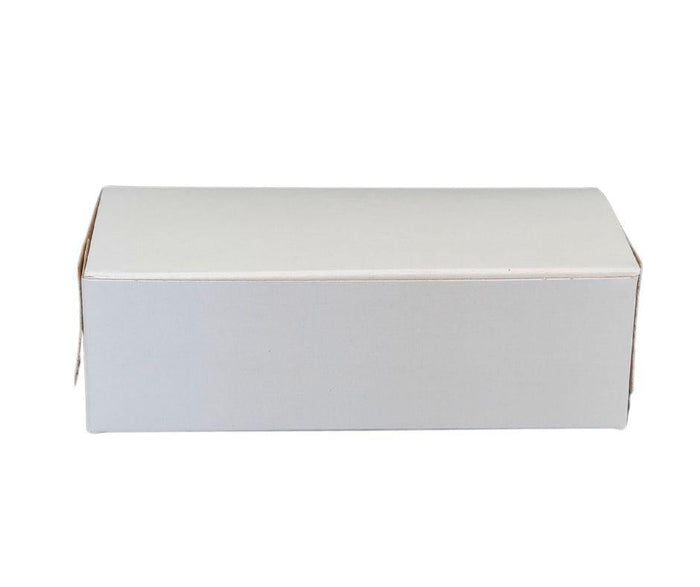 EB - White Cake Boxes - ½ lb - 5½x2.75x1.75