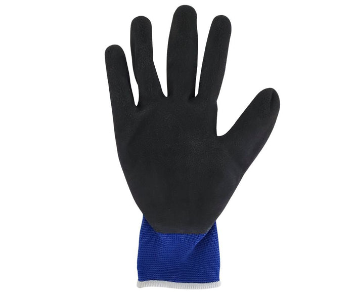 CLR - Work-Eze - Ice Gripper Nylon Gloves - X-Large - Blue