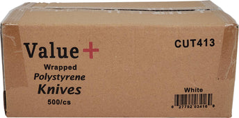 CLR - Value+ - Ind. Wrapped - PS - Knives - White CLR - Value+ - Ind. Wrapped - PS - Knives - White