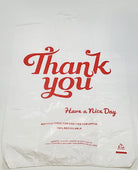 Value+ - S4 High Density -Thank You - White Shopping Bags Value+ - S4 High Density -Thank You - White Shopping Bags