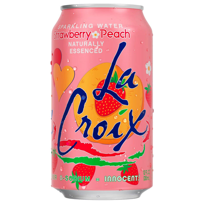 La Croix - Sparkling Water - Strawberry Peach