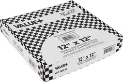 Value+ - Checkered Sheets - Black - 12 Value+ - Checkered Sheets - Black - 12