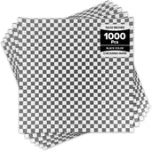 Value+ - Checkered Sheets - Black - 12 Value+ - Checkered Sheets - Black - 12