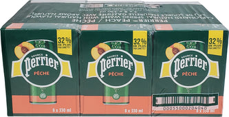 Perrier - Water - Peach - Slim Cans Perrier - Water - Peach - Slim Cans
