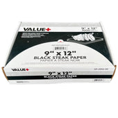 Value+ - Steak Paper - Black - 9 Value+ - Steak Paper - Black - 9