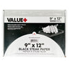 Value+ - Steak Paper - Black - 9