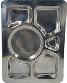 SS Meal Tray / Thali - 6 Compartment SS Meal Tray / Thali - 6 Compartment