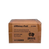 Rhino - 1lb Foil Laminated Board Lid - Paper - R-2100L Rhino - 1lb Foil Laminated Board Lid - Paper - R-2100L