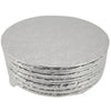 Enjay - Cake Board - Round - Silver - 10x1/4