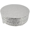 Enjay - Cake Board - Round - Silver - 10x1/4