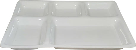 Acrylic Tray / Thali - 5 Compartment Acrylic Tray / Thali - 5 Compartment